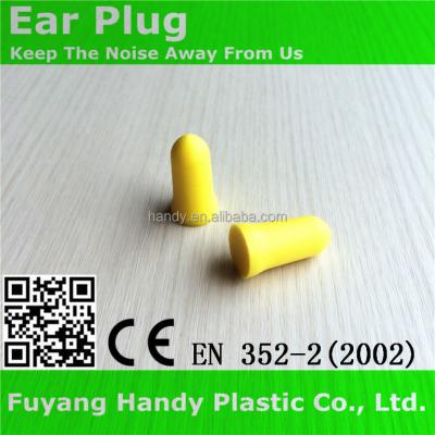 China PU Foam Bell Shape PU Foam Earplugs for sale