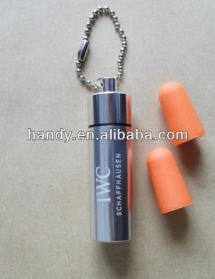 China In-ear soft, safety, slow rebound, PU foam ant-sound ear plug for sale