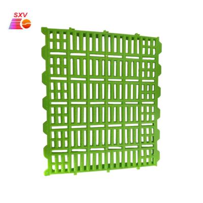 China Anti-corrosion and Aging Pig Farm Use Piglet Slat Flooring Thicken Plastic Double Ribs 500*700 Pig Slat Flooring for sale