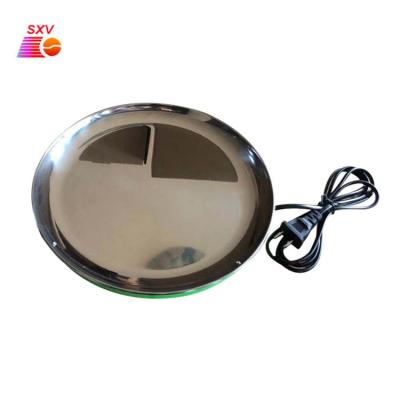 China Farms Animal Constant Temperature Antifreeze Drinker Heating Plate Poultry Drinker Stainless Steel Electric Heating Plate for sale