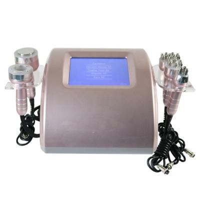 China Weight Loss 5 in 1 Ultrasonic radio frequency profeshional fat beauty machine fat cavitation weight loss cavitation with vacuum machine for sale