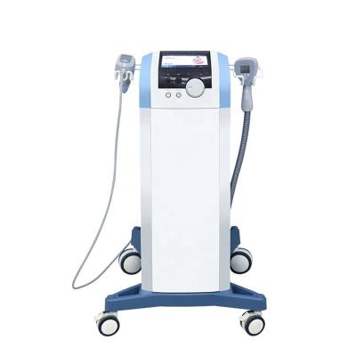 China Weight Loss Vertical / Stationary RF Skin Care Radio Frequency Machine With Wheels for sale