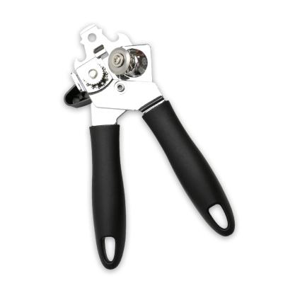 China Sustainable Multifunctional Opener Can Opener Glass Bottle Automatic Stainless Steel Pp+stainless Steel Multifunctional Black for sale