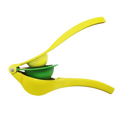 China Viable Customization Portable Manual Juicer Kitchen Supplies Aluminum Alloy Metal Fruit Squeezer Lemon and Orange Juice Extrusion Tool for sale