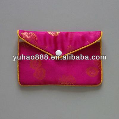 China Silk Drawstring Pouch Jewelry Pouches for sale