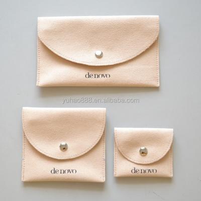 China Custom Disposable Suede Jewelry Pouch Gift Bag, Logo Printing, Manufacturer for sale