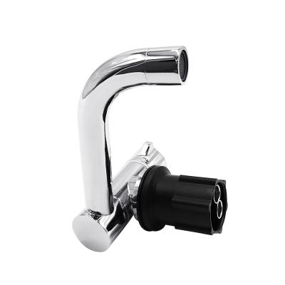 China Adjustable 4 Way Water Taps Kitchen Faucet Neck RV Sink Mixer Caravan Flexible Single Movable Thermostatic Faucet Campervan for sale