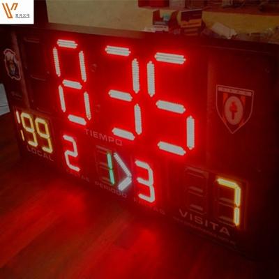 China Outdoor Board Scoreboard Supplier Multifunction Basketball Led Digital Scoreboard for sale