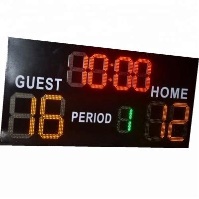 China Outdoor Electronic Led Portable Basketball Scoreboard\Make Led Electronic Scoreboard\Rental for sale