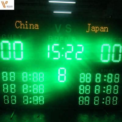 China Football Outdoor Digital Scoreboard\Digital Score Board\Electronic Score Led Display Board for sale