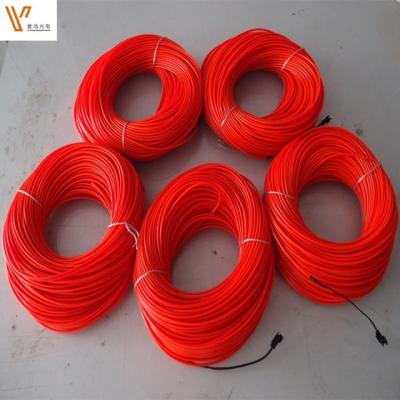 China Hot Sale Canton EL Wire Waterproof Flashing Light Emitting Strip HW-EL-R2.3 for sale