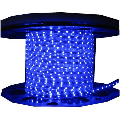 China Warehouse 4 wire round 12v ip65 waterproof color changing led rope light for sale for sale