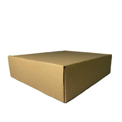 China Recyclable Recycled Kraft White Gift Storage Wrap Package Cardboard Craft Paper Boxes for sale