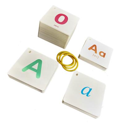 China Custom Printed Kids Educational Entertainment Flash Cards for sale