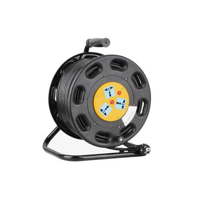 China Universal Type 16A Home Appliance 3 Ways Plugs Use Plastic Electrical Extension 20M/25M/30M/40M Cable Length Cable Reel for sale