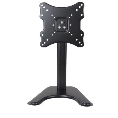 China Universal Cold Rolled Steel TV Stand Swivel Table Top TV Base Fits 14-32 Inch VESA 200x200mm Flat Curved LCD OLED 4K LED TV Monitor for sale