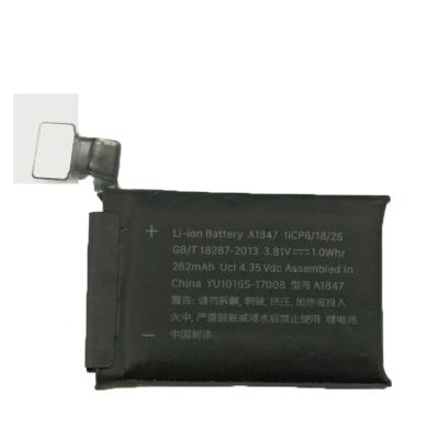 China Mobile Phone OEM A1847 A1875 Replacement Battery For Apple Watch iWatch Series 3 GPS 38mm-42mm Version for sale