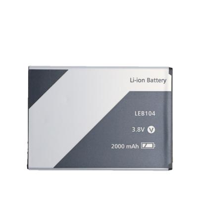 China Original Mobile Phone 2000mAh Quality Mobile Phone LEB104 Li-ion Battery For For LAVA Replacement for sale