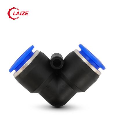 China Connect Pipes Plastic PV Union Elbow Pipe Connector And Pneumatic Fitting for sale