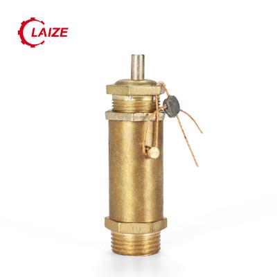 China General 8kg Pressure Relief Brass Safety Valve For Compressor for sale