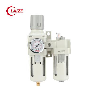 China Building Material Stores AC Series SMC Type Two Unit Pneumatic Air Filter Regulator And Air Source Treatment for sale