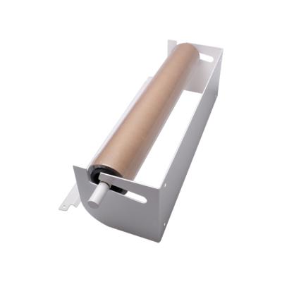 China Worktop Perfect For Toss Lists 12 Inch Wide Packing Paper Dispenser Wall Mounted Cutter for sale