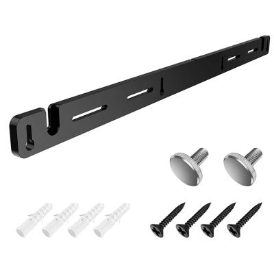 China JH-Mech Speaker Stand Rust Proof Simply For Sound Arc Bar Soundbar Wall Mount Bracket for sale