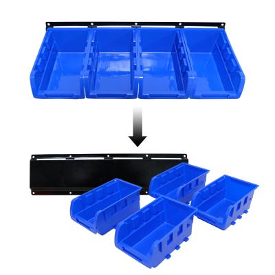 China Viable Design JH-Mech Hot Workshop Component Storage Rack Screws Included Compact Warehouse Bin Rack for sale