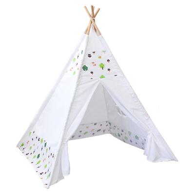 China Outdoor Indoor Kids Play Teepee Tent For Kids With Carry Bag Kids Teepee For Indoor And Outdoor Use for sale