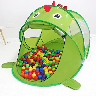 China Toy Lovely Inflatable Indoor Dinosaur Pop Up Tent For Big Kids for sale