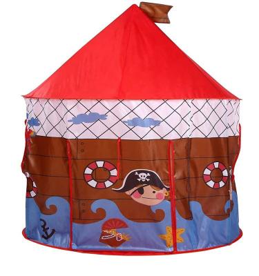 China Children Playground Indoor Outdoor Pirate Under The Sea Fort Building Indoor Playhouse With Noise Kids Play Tent for sale