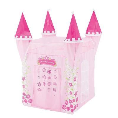 China Toy Safety Standards New Design Boys &girls Princess Castle Tent PVC Poles Kids Play Tent for sale