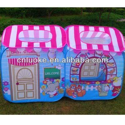 China Consists of two small house store house children play tent for sale