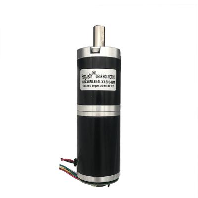 China 45mm DC Gear Motor 12V/24V Low Speed ​​25W Low Speed ​​High Torque With Enconder for sale