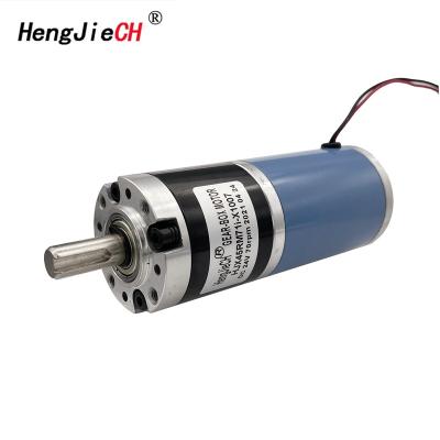 China 45mm DC Gear Motor 12V/24V Low Speed ​​Drip Proof 28W High Torque for sale