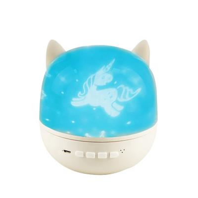 China Blue Tooth APP Controlled Dynamic Phone Unicorn Projection Holiday Led Lights 3 in 1 Cheap Mini Projector for sale