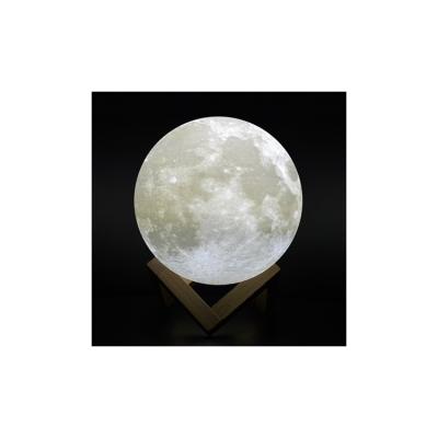 China New type modern low price warm white LED ball moon night light for sale