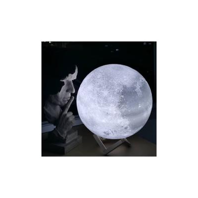 China Newest Design Gift Modern Top Quality Colorful Light Color Moon Led Night Light for sale