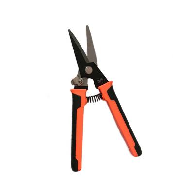 China Universal Cutting Stainless Steel Tin Snips Hardware Hand Tools Multifunctional Scissors for sale