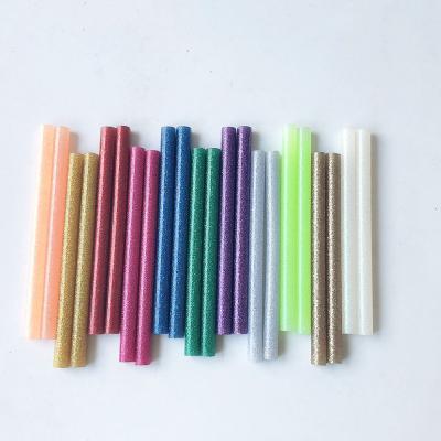 China DIY Craft Factory Sale Colorful Diy EVA Silicone Hot Melt Glue Sticks 7mm 11mm and Gun Glue Stick for sale