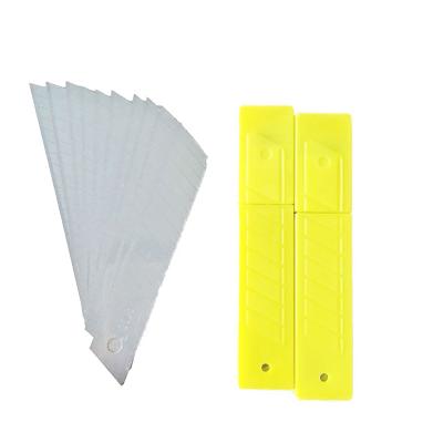 China Cheap Standard Stainless Steel Band 18mm Quick-Change Office Utility Knife Blade for sale