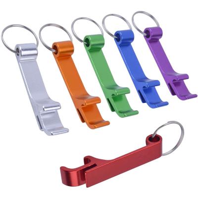 China Viable High Quality Custom Logo Bar Claw Beverage Pocket Beer Bottle Opener Keychain for sale