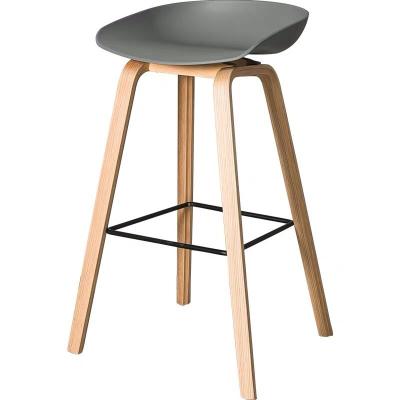 China Knock down dining furniture bar stool wooden chairs dropshipping for bar for sale