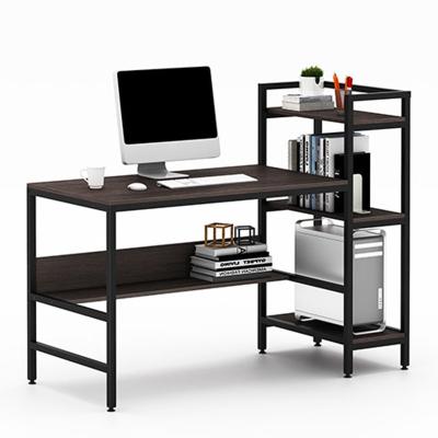 China Home Office Table Adjustable (Height) Writing Desk Modern Simple Design With Shelf Workstation Laptop PC Computer Desk for sale