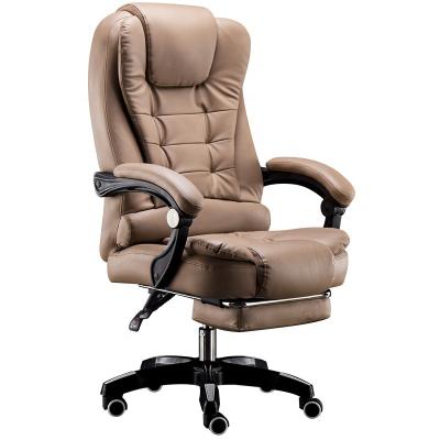 China Best Adjustable (Height) PU Leather Executive Office Chair Ergonomic Cushion for sale