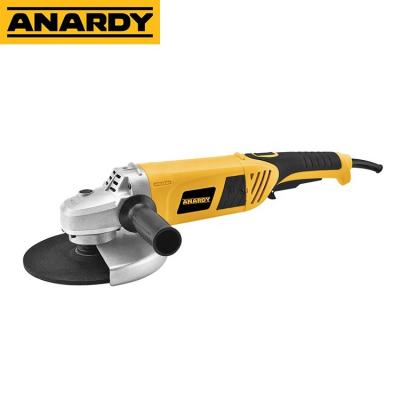 China Anardy Hot Selling Heavy Duty 1500w 180mm/7 Professional Angle Grinder Grinding and Surface Preparation Mini Electric Angle Grinder for sale