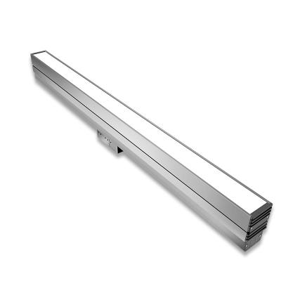 China Aluminum Linkable Led Desk Profile 40W 4FT Linear Trunking Light With Installation Kits for sale