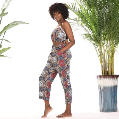 China QUICK DRY sling sleepwear women summer top pajamas sets high quality factory wholesale african clothing for sale