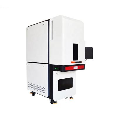 China Full-enclosed case fiber laser engraver security cover fiber laser marking machine for sale