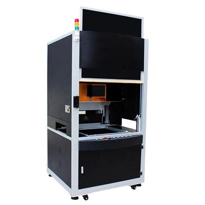 China Enclosed Laser Safety Cover CO2 Galvo Laser Marking Machine With Whole Full Cover Case for sale